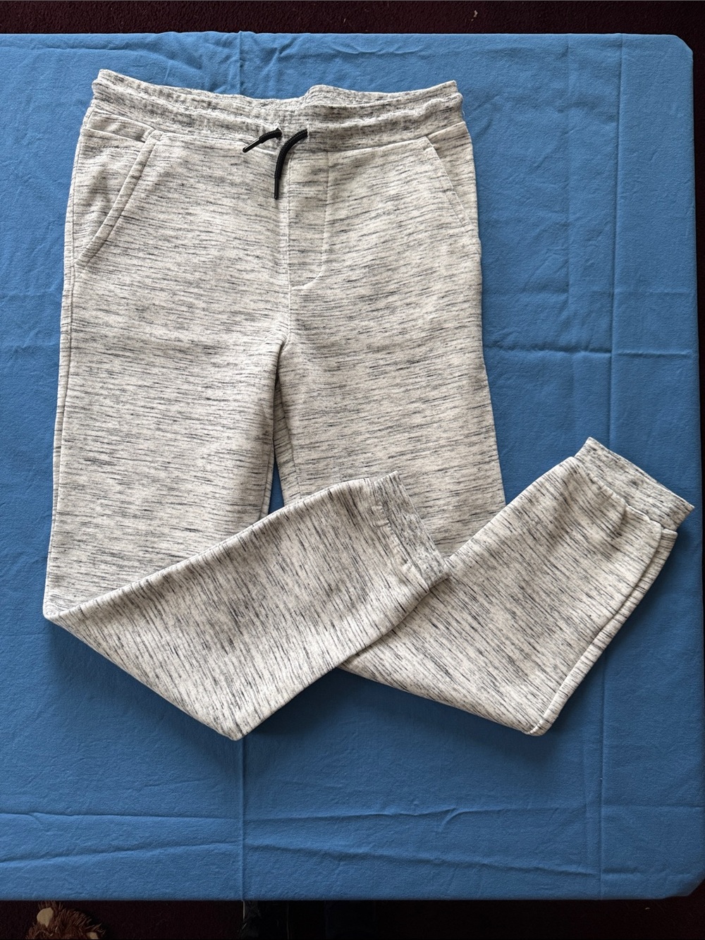 Youth Urban Pipeline Heather Gray Jogger Sweatpants with Drawstring